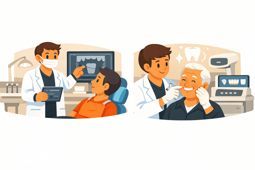 Atención odontológica para adultos